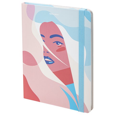 Блокнот А5 Brauberg Sensitive 96 листов, в точку 113726 цена за 4 шт , 